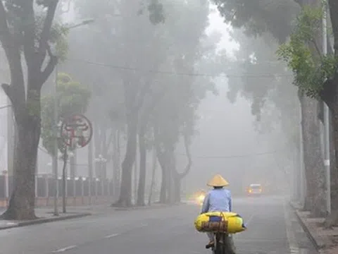Dự báo thời tiết ngày 2/2: Hà Nội sáng sớm có sương mù, trời lạnh