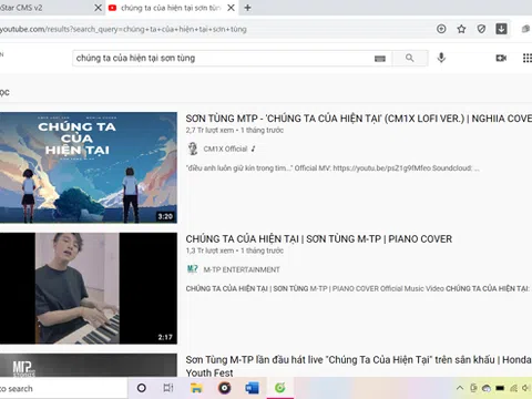 MV “Chúng Ta Của Hiện Tại” của Sơn Tùng M-TP bất ngờ biến mất trên Youtube