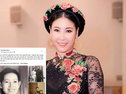 Hậu duệ triều Nguyễn phủ nhận thông tin Hoa hậu Hà Kiều Anh là công chúa đời thứ 7
