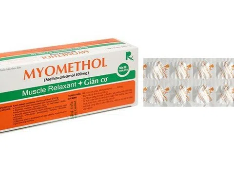 Đình chỉ lưu hành, thu hồi thuốc Myomethol