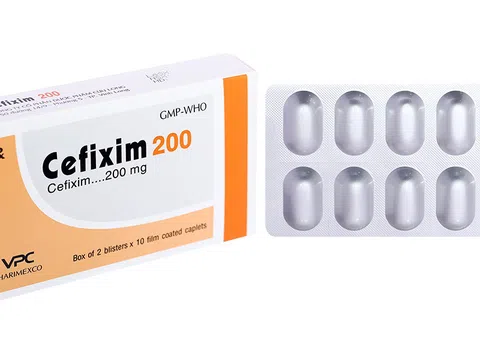 Cục quản lý Dược thông báo mẫu thuốc Cefixim 200 giả do Dược phẩm Cửu Long sản xuất
