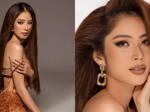 Chị gái Nam Em gặp sự cố với "phụ tùng" khi diễn áo tắm ở Miss Universe Vietnam 2023