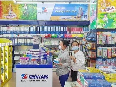 "Vua bút bi" Thiên Long báo lãi sụt giảm 30%