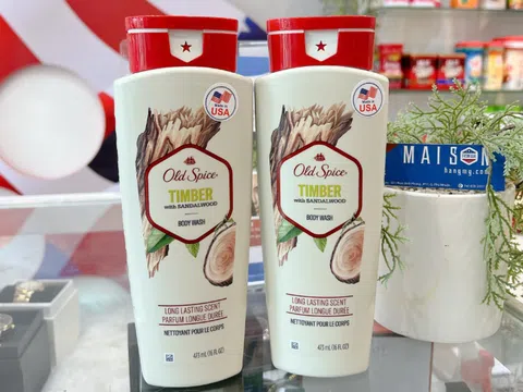 Đình chỉ lưu hành, thu hồi toàn quốc lô sản phẩm OLD SPICE TIMBER WITH SANDALWOOD BODY WASH