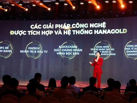 HanaGold chính thức công bố giải pháp định danh vàng - tiên phong chuyển đổi số cho ngành kim hoàn