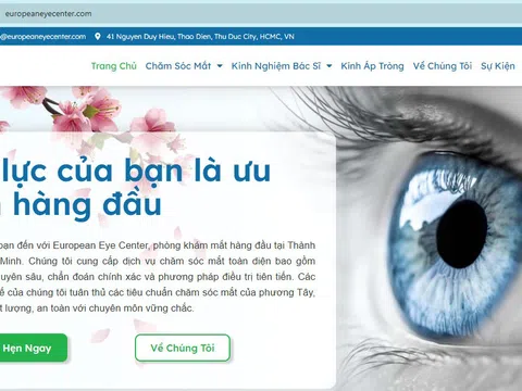 Vi phạm quảng cáo, European Eye Center bị xử phạt