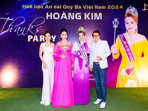 Hoa hậu áo dài quý bà Việt Nam 2024 nói về vai trò của chiếc áo dài trong đời sống đương đại