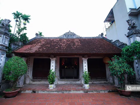 Nếp nhà thờ đơn sơ tại làng Lại Đà - quê hương của Tổng Bí thư Nguyễn Phú Trọng