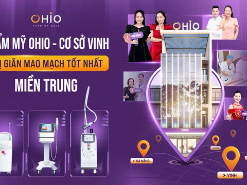 Thẩm mỹ OHIO Vinh - Địa chỉ trị Giãn Mao mạch tốt nhất khu vực miền Trung