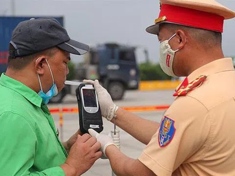 Bộ Công an đề xuất mức phạt mới về vi phạm nồng độ cồn