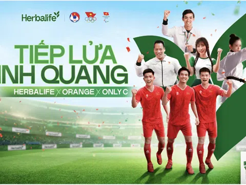 Herbalife tiếp sức cho thể thao Việt Nam với MV "Tiếp lửa vinh quang" đầy cảm hứng