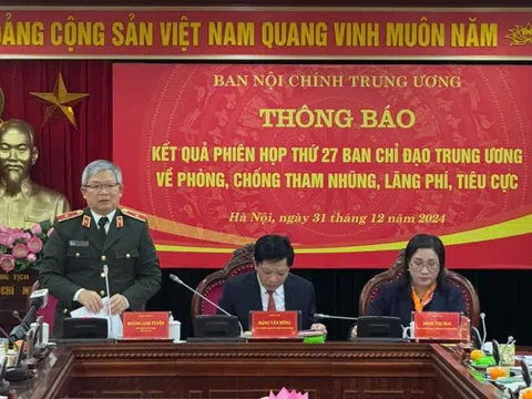 Bộ Công an thông tin một số kết quả phòng chống tham nhũng, lãng phí, tiêu cực năm 2024