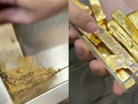 Quét rác một tháng, chủ tiệm vàng thu gom được 1,7kg bột vàng, trị giá hơn 7 tỷ khiến mạng xã hội dậy sóng