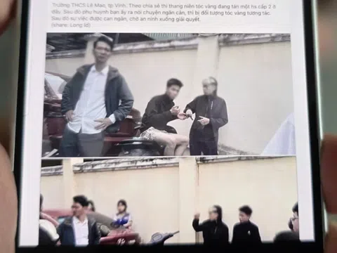 Ngăn cản chuyện tình cảm của con gái học lớp 9, bố bị bạn trai của con hành hung