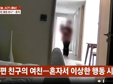 Bàng hoàng với clip chồng ngoại tình ngay trong nhà lúc vợ ở trung tâm sau sinh