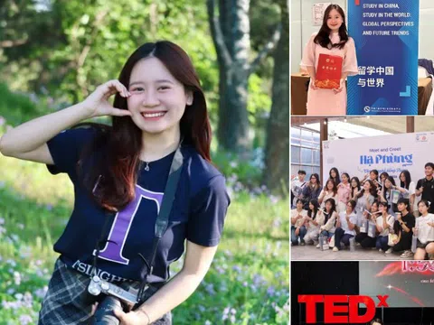 Bí quyết thành công của nữ sinh viên Việt được đại học TOP 1 Trung Quốc vinh danh trên trang chủ