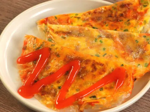 Chỉ cần chưa đầy 15 phút đã có ngay đĩa bánh tráng nướng thơm ngon ngất ngây