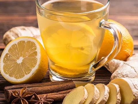 Công thức nấu trà gừng giúp tăng cường hệ miễn dịch
