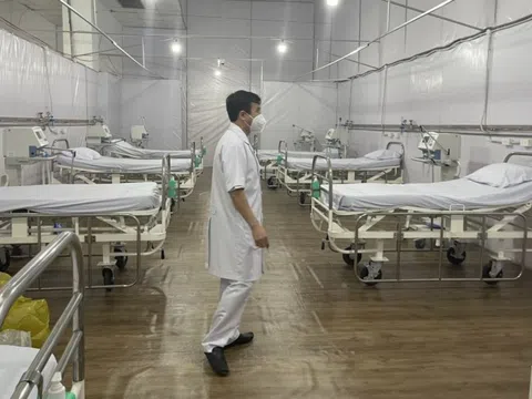 Bên trong bệnh viện dã chiến điều trị Covid-19 đa tầng tại TP Hồ Chí Minh