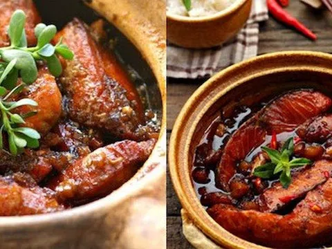 Cách làm cá hồi kho tộ chuẩn vị, ngon như nhà hàng