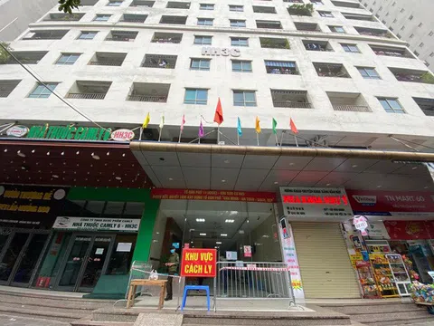 Hà Nội: Bảo vệ quán cà phê mắc Covid-19, phong tỏa thêm 1 tòa chung cư HH Linh Đàm