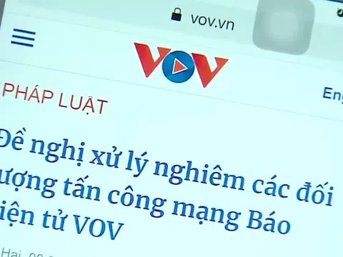 Bắt tạm giam 2 đối tượng liên quan đến vụ tấn công báo mạng VOV