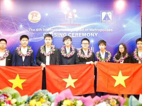 Học sinh Hà Nội xuất sắc giành 7 huy chương tại IOM năm 2021