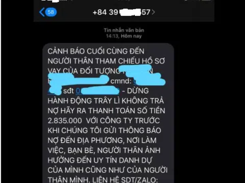 Hệ lụy từ việc công khai chỉnh sửa thông tin cá nhân để “bùng” tiền vay app