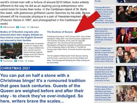 Tờ báo Anh công khai xin lỗi Công nương Meghan trên trang nhất