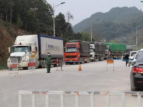 Lạng Sơn: Hơn 100 xe nông sản được thông quan qua cửa khẩu trong 1 ngày
