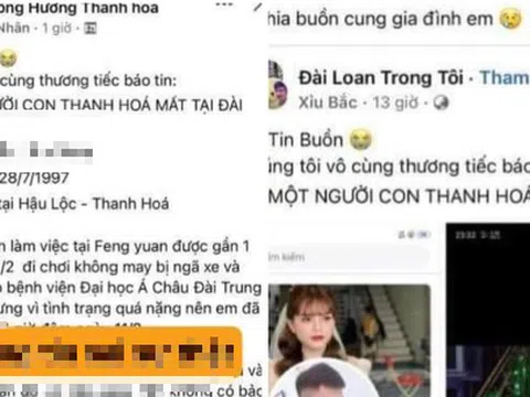 Cảnh báo nhiều đối tượng sử dụng Facebook dựng chuyện người sống thành người chết để lừa đảo, kêu gọi từ thiện