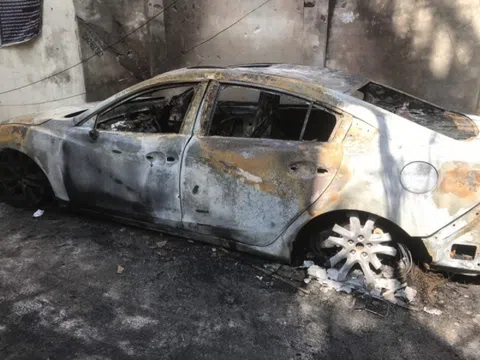 Hải Phòng: Đốt xe ô tô của anh họ vì mâu thuẫn nhưng nhầm xe người khác