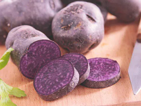 7 lợi ích bất ngờ của khoai tây tím