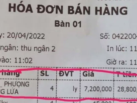 Vụ 4 ly cà phê "phượng hoàng lửa" giá gần 30 triệu đồng ở Lâm Đồng: Chủ quán lên tiếng