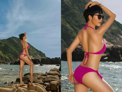 Siêu mẫu Xuân Lan diện bikini khoe thân hình nóng bỏng ở tuổi 44