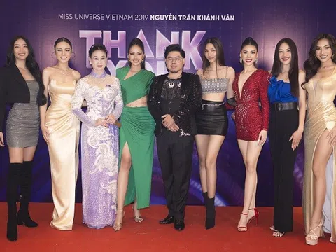 Lệ Nam vui vẻ hội ngộ dàn người đẹp Miss Universe Vietnam 2022