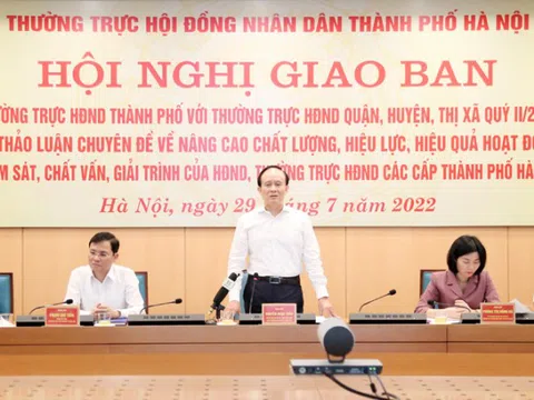 Hà Nội nâng cao chất lượng, hiệu quả hoạt động của HĐND các cấp