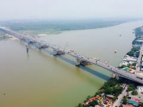 Cận cảnh dự án giao thông lớn ở Hà Nội sắp về đích