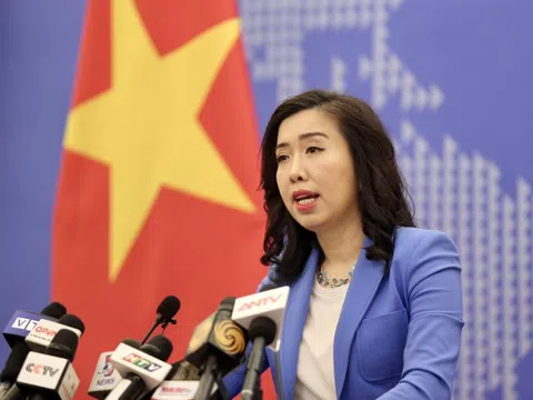 Việt Nam lên tiếng về tình hình eo biển Đài Loan