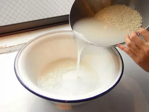 Những lợi ích bất ngờ từ nước vo gạo