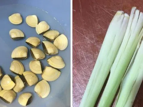 Cách làm ngao hấp sả ớt thơm ngọt, cả nhà mê tít