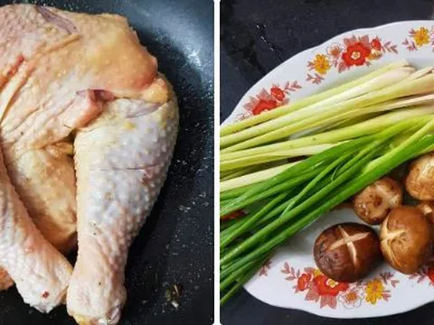 Cách làm gà hấp hành nóng hổi thơm ngọt ngon hết nấc