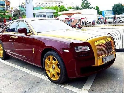 Ngân hàng sắp đấu giá Roll-Royce dát vàng của ông Trịnh Văn Quyết