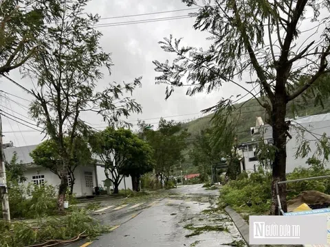 Tâm bão Quảng Nam, Đà Nẵng: Những thiệt hại ban đầu