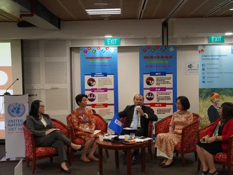 UNDP: Việt Nam đạt được tiến bộ về tỉ lệ phụ nữ tham chính
