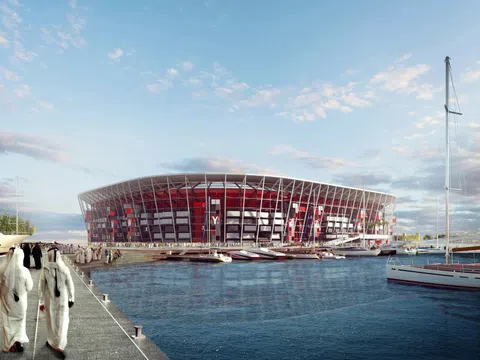 Sân vận động "độc nhất vô nhị" tại World Cup 2022, được ghép từ 974 container