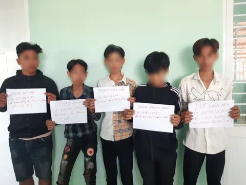 Kiên Giang: Bắt nhóm thiếu niên gây ra hàng loạt vụ trộm cắp xe máy