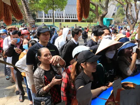 Đắk Lắk: Hàng ngàn người rộn ràng đi uống cà phê miễn phí