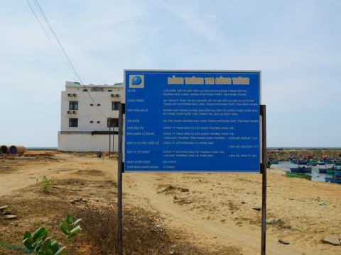 Bình Thuận: Cận cảnh dự án lấn biển khiến 1 Phó Giám đốc Sở bị kỷ luật