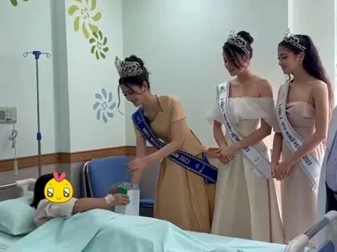 Tranh cãi vụ Hoa hậu Ý Nhi đội vương miện đi từ thiện ở bệnh viện 5 sao, bà Phạm Kim Dung nói gì?